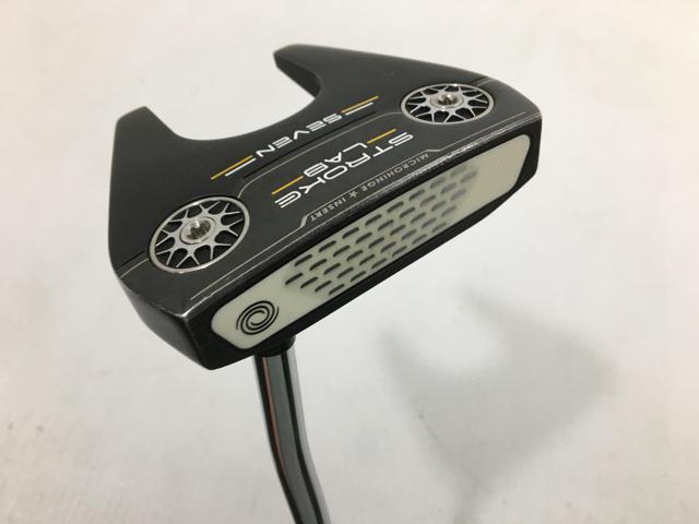 【中古ゴルフクラブ】オデッセイ STROKE LAB(ストローク ラボ) ブラックシリーズ SEVEN パター 2020 STROKE LAB(ストローク ラボ)シャフト パター【14日間返品OK】