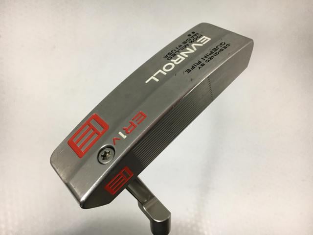 お買い得品！【中古ゴルフクラブ】EVNROLL(イーブンロール) EVNROLL(イーブンロール) ER1V ツアーブレード ショートクランク パター オリジナルスチール パター【14日間返品OK】