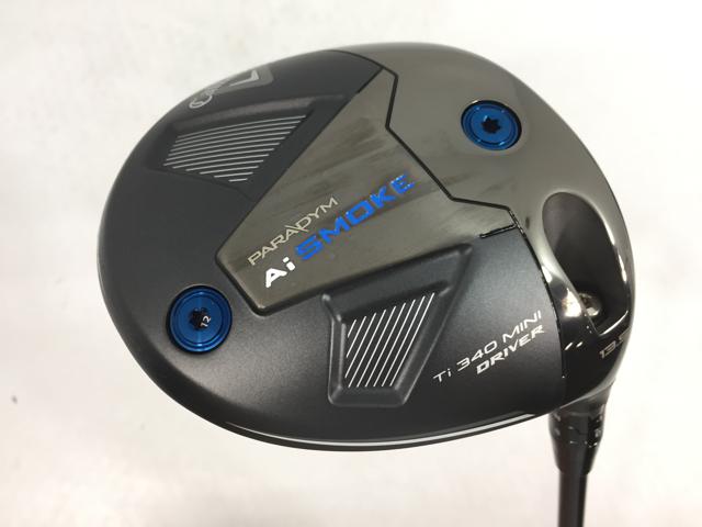 【中古ゴルフクラブ】【超美品】キャロウェイ PARADYM (パラダイム) Ai SMOKE Ti 340 MINI ドライバー 2024 (日本仕様) TENSEI 50 for Callaway 1W【14日間返品OK】