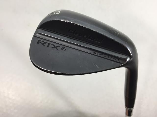 【中古ゴルフクラブ】クリーブランド RTX-6 ZIPCORE ブラックサテン ウェッジ 58.12 FULL 2023 D/G SW【14日間返品OK】