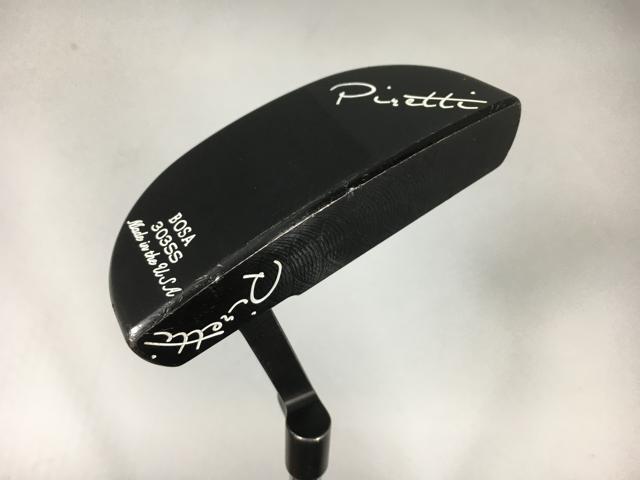 お買い得品！【中古ゴルフクラブ】Piretti(ピレッティ) BOSA ミッドナイトブラック パター 2021 オリジナルスチール パター【14日間返品OK】 25,163円
