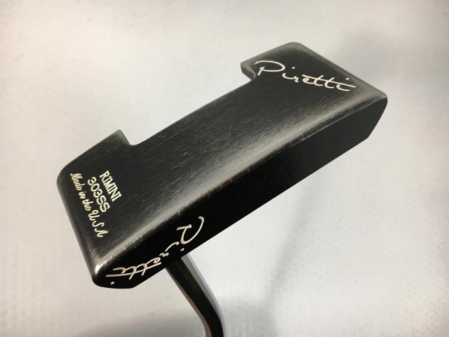 お買い得品！【中古ゴルフクラブ】Piretti(ピレッティ) RIMINI ミッドナイトブラック パター 2021 オリジナルスチール パター【14日間返品OK】 25,163円