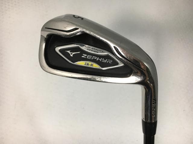 【中古ゴルフクラブ】(7本セット)ミズノ ゼファー ZM-01 アイアン 2011 オリジナルカーボン 5〜9.P.S【14日間返品OK】