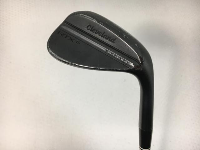 【中古ゴルフクラブ】クリーブランド RTX-6 ZIPCORE ブラックサテン ウェッジ 58.12 FULL 2023 NSプロ ZELOS 7 SW【14日間返品OK】