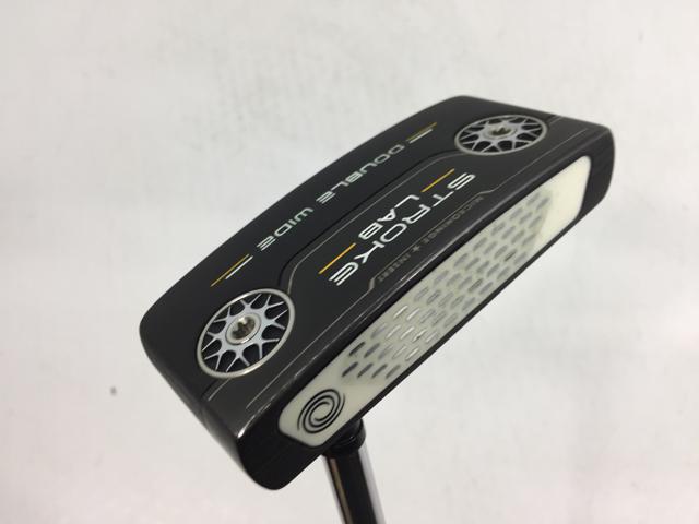 【中古ゴルフクラブ】オデッセイ STROKE LAB(ストローク ラボ) ブラックシリーズ DOUBLE WIDE パター 2020 STROKE LAB(ストローク ラボ)シャフト パター【14日間返品OK】