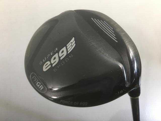 お買い得品！【中古ゴルフクラブ】プロギア SUPER egg (金エッグ) スプーン 2016(高反発) オリジナルカーボン 3W【14日間返品OK】