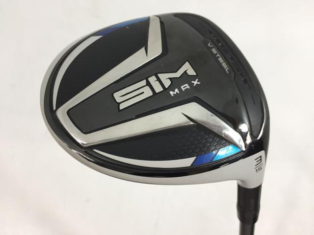 【中古ゴルフクラブ】テーラーメイド SIM MAX (シム マックス) フェアウェイ 2020 (日本仕様) TENSEI BLUE TM50 3W【14日間返品OK】