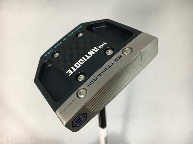【中古ゴルフクラブ】【超美品】RJベティナルディ ANTIDOTE SB2 パター 2025 オリジナルスチール パター【14日間返品OK】