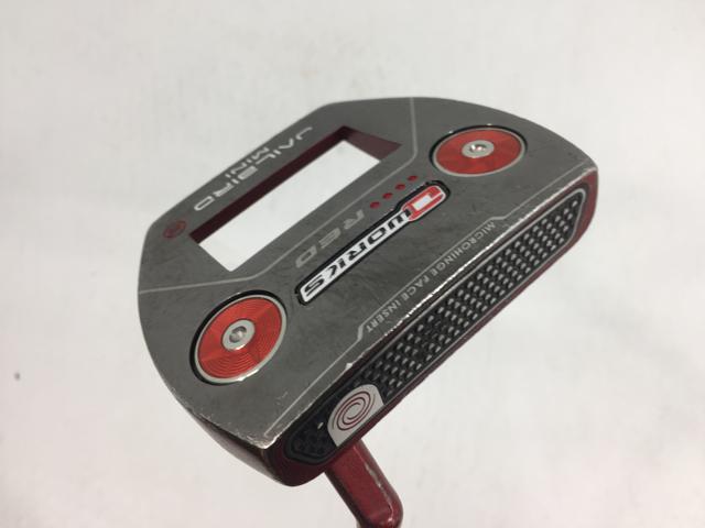 【中古ゴルフクラブ】オデッセイ O-WORKS RED(オー・ワークス レッド) JAILBIRD MINI S パター オリジナルスチール パター【14日間返品OK】 6,023円