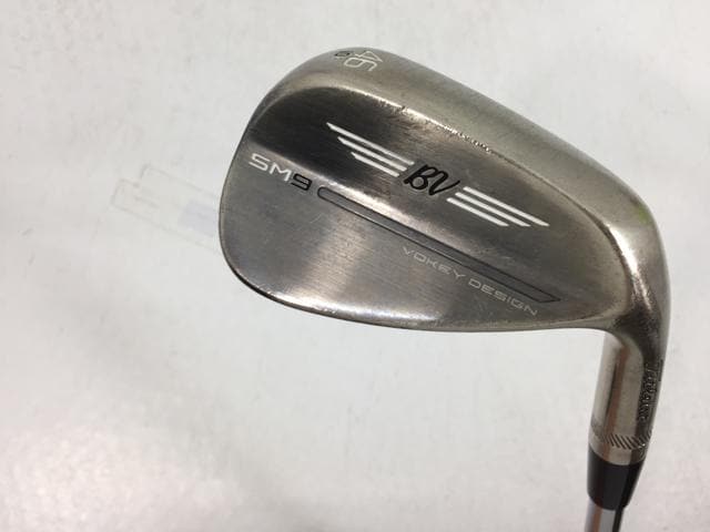 【中古ゴルフクラブ】タイトリスト ボーケイ ウェッジ スピンミルド SM9 (ブラッシュドスチール)46.10F(日本仕様) BV105 PW【14日間返品OK】