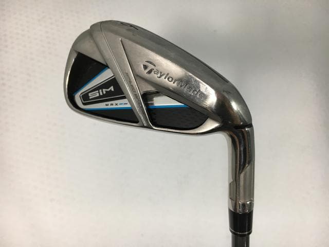 お買い得品！【中古ゴルフクラブ】(7本セット)テーラーメイド SIM MAX (シム マックス) アイアン 2020 (日本仕様) TENSEI BLUE TM60 6〜9.P.A.S【14日間返品OK】