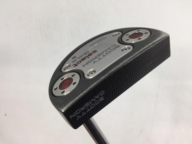 【中古ゴルフクラブ】タイトリスト スコッティ・キャメロン セレクト ブラックミスト GoLo 5 オリジナルスチール パター【14日間返品OK】