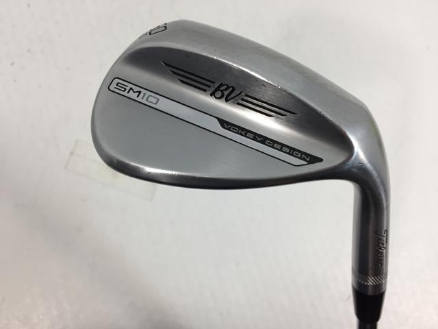 お買い得品！【中古ゴルフクラブ】タイトリスト ボーケイ ウェッジ スピンミルド SM10 (オールニューニッケル)60.12D(日本仕様) D/G LW【14日間返品OK】