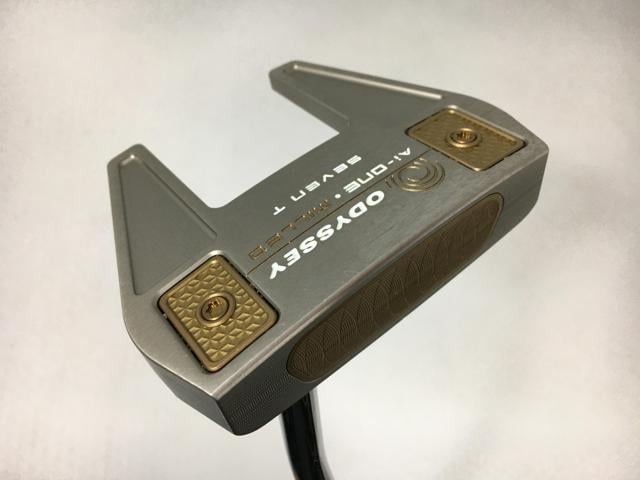 お買い得品！【中古ゴルフクラブ】【美品】オデッセイ Ai-ONE MILLED (ミルド) SILVER SEVEN T DBパター 2024 オリジナルスチール パター【14日間返品OK】