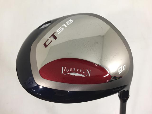 お買い得品！【中古ゴルフクラブ】フォーティーン CT-518 ドライバー 2018 FT-15d 1W【14日間返品OK】 7,263円