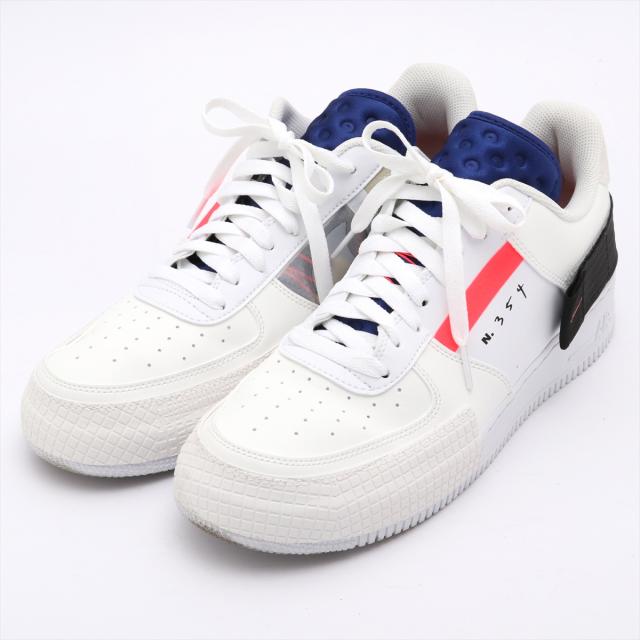 ナイキ レザー スニーカー Jp29 メンズ ホワイト Air Force 1 Type Summitの通販はau Pay マーケット Allu Au Pay マーケット店
