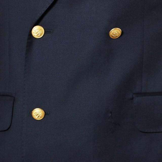 ロロピアーナ ウール テーラードジャケット 46 メンズ ネイビー ボタン1個欠損の通販はau Pay マーケット Allu Au Pay マーケット店