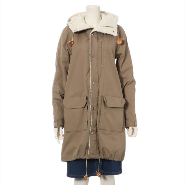 ノースフェイス パープルレーベル コットンｘポリエステル モッズコート M レディース ベージュ Npw2361nの通販はau Pay マーケット Allu Au Pay マーケット店