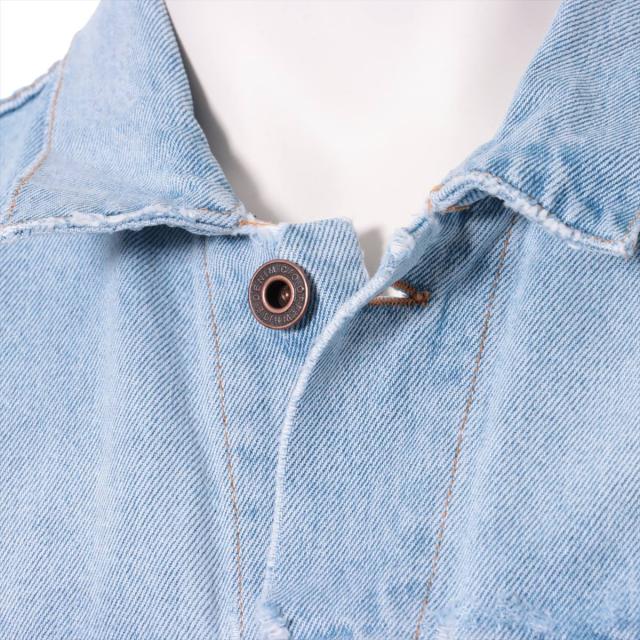 オフホワイト デニム ジャケット Xs メンズ ライトブルー 18ss Temperature ダメージ加工の通販はau Pay マーケット Allu Au Pay マーケット店