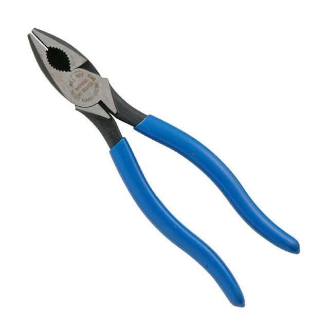 クライン ペンチ 強力タイプ220mm KLD2000−8K 作業工具 ペンチ ニッパ ペンチの通販は 10,366円