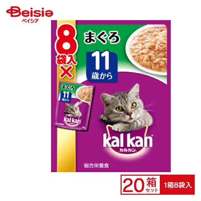 カルカン マースジャパンリミテッド カルカンパウチ11歳からまぐろゼリー仕立て70g×8袋×20 ゼリー まとめ買い ペットの通販は
