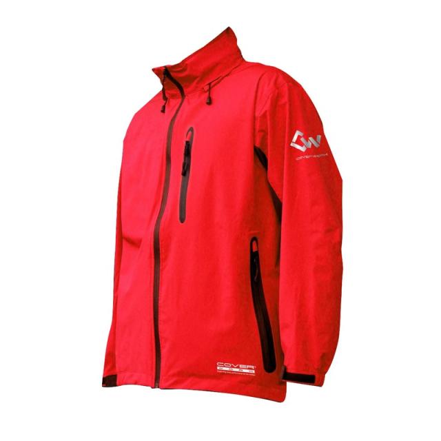 カヴァーワーク レインウエアアクロスレイン AG−8000レッド4L ワークサポート サポート用品 カッパ ヤッケの通販は 6,523円