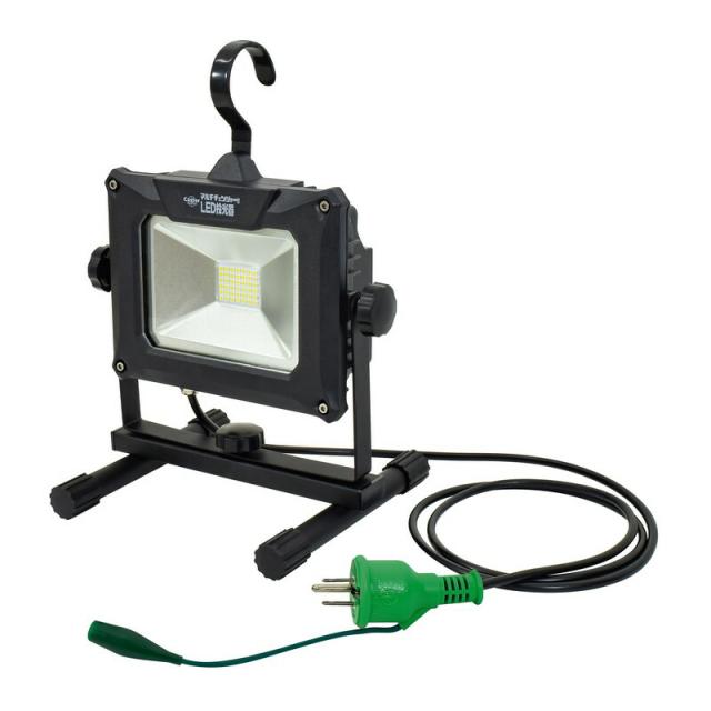 Caster LED投光器 CLP−1800LRB−MC 電動工具 作業 警告 防犯灯 投光器 替え球