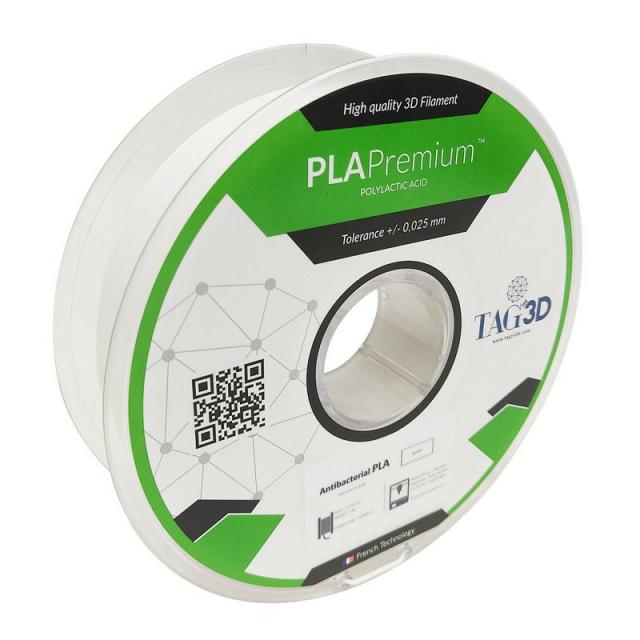 TAGin3D プレミアムPLA抗菌フィラメ PLAコウキン−1．75WT 梱包 保安 補修用品 工場 店舗用機器 3Dプリンター用フィラメント