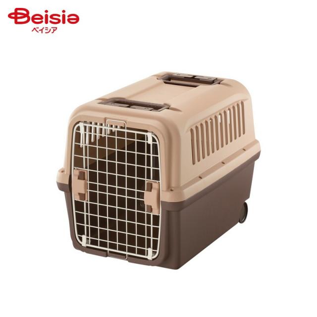 リッチェル キャンピングキャリー L ダークブラウン ペットの通販は