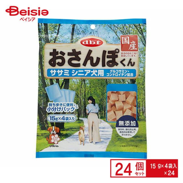 デビフペット おさんぽくんササミシニア犬用60g×24個 ペットの通販は 5,476円