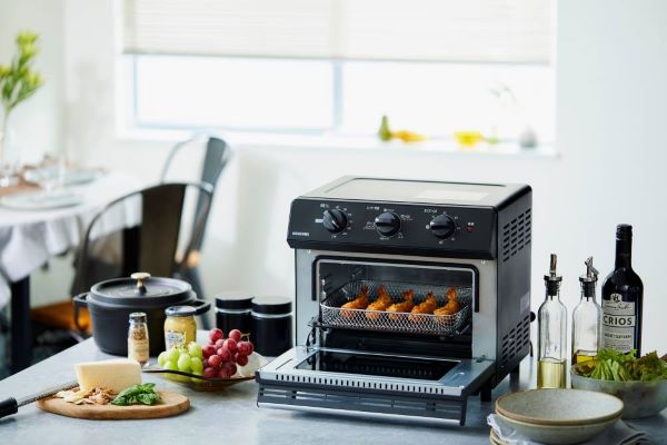 アイリスオーヤマ ノンフライ熱風オーブン FVX-D14A-B Y3380 アイリスオーヤマ ノンフライ熱風オーブン ブラック FVX-D14A-B