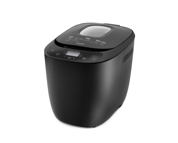 アイリスオーヤマ ホームベーカリー ブラック IBM-020-B | パン 手作りパン 食パン 全自動 簡単 レシピ 人気 おすすめ 自動 ホームベーカリーの通販は 10,800円