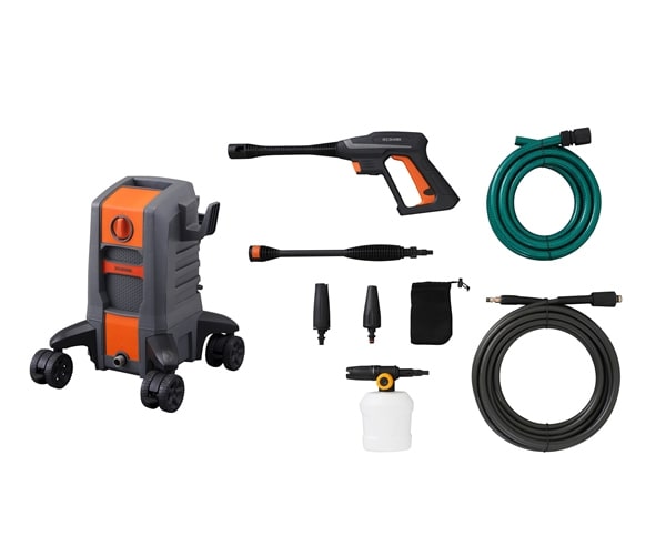 アイリスオーヤマ 高圧洗浄機 オレンジ FBN-701-D