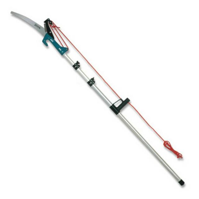 カマキ アルミ柄高枝切鋏3段3M NO．1530 |  園芸道具 高枝切 ロープ式高枝切 軽い 高枝切 女性も使える 高枝切 アルミ 合金 高枝切 軽い アルミ柄 高枝切 高所用 高枝切 高品質 高枝切 太い枝も切断 高枝切 ロープ式 高枝切 頑丈 グラスファイバー 高枝切 園芸工具 高枝切