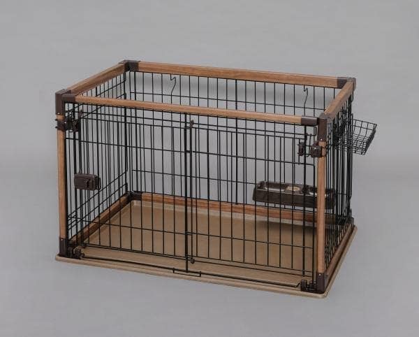 リッチェル 木製犬舎 700(1台)[ペット用サークル・ケージ・ルーム