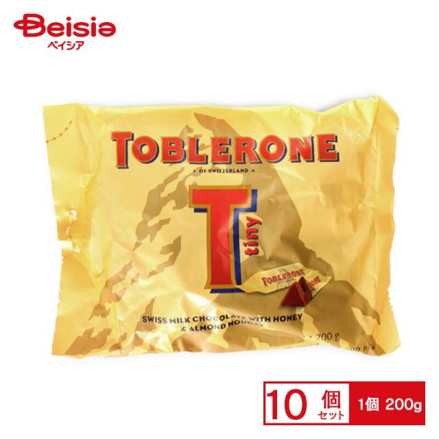 TOBLERONE タイニーミルクバッグ 200g×10個 | 駄菓子 おやつ 子供 お菓子 おつまみ 懐かしい 駄菓子屋 詰め合わせ 人気 お徳用 お祭り 縁日 景品 自治会 町内会 子ども会 まとめ買い
