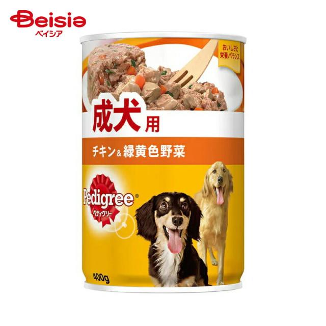 ペディグリーチャム マースジャパンリミテッド ペディグリーチャムP72成犬用チキン＆緑黄色野菜400g×24 まとめ買い ペット |  ペディグリーチャム 犬 ウェットフード 成犬用 チキン 緑黄色野菜 ドッグフード まとめ買い 大容量 ペットフード エサ 餌 いぬ ドックフード