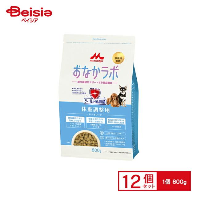 森乳サンワールド スーパーゴールド おなかラボ 体重調整用 800g x12 19,024円