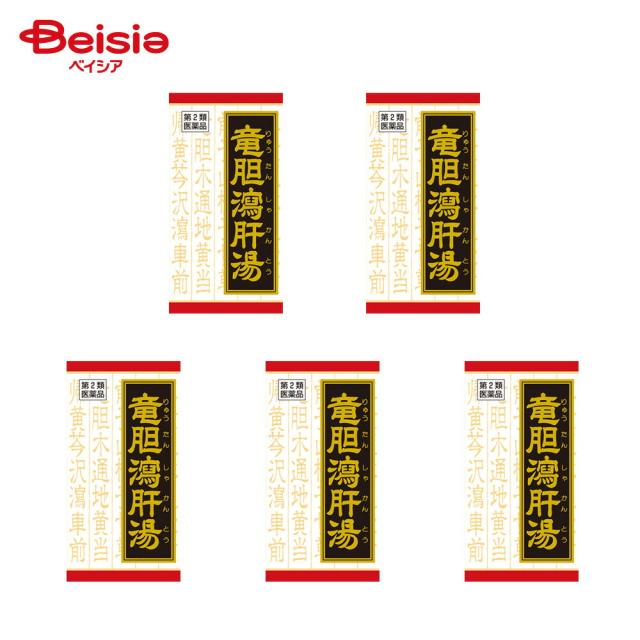 【第2類医薬品】「クラシエ」漢方竜胆瀉肝湯エキス錠 180錠 5個 |  クラシエ薬品 排尿痛 残尿感 尿のにごり こしけ おりもの 頻尿