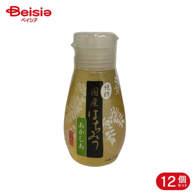 埼玉養蜂 花の真珠 国産 あかしあ純粋蜂蜜 150g 12個