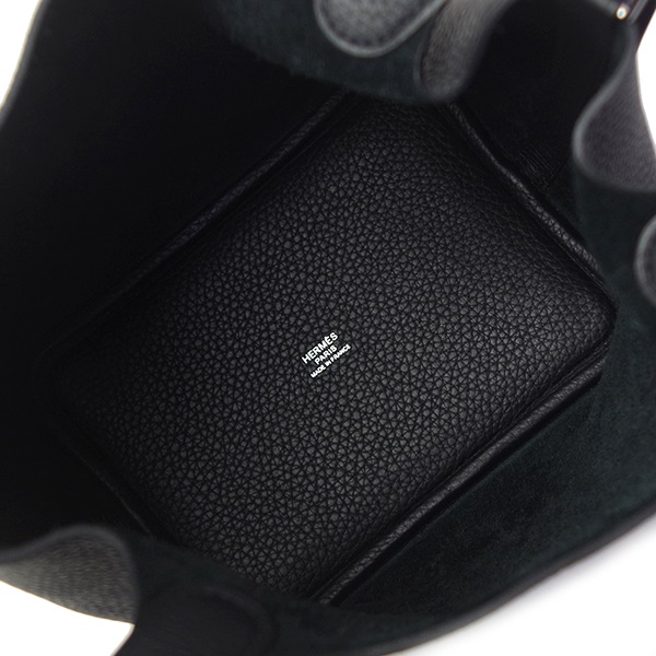 エルメス ピコタン ロック PM 18cm HERMESトリヨンクレマンス ブラック シルバー金具 056289 K刻印 ハンドバッグ トートバッグ_2
