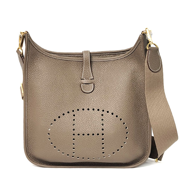 エルメス エブリン3 PM 29cm HERMES トリヨンコレマンス エトゥープ ゴールド金具 056277 K刻印 ショルダーバッグ