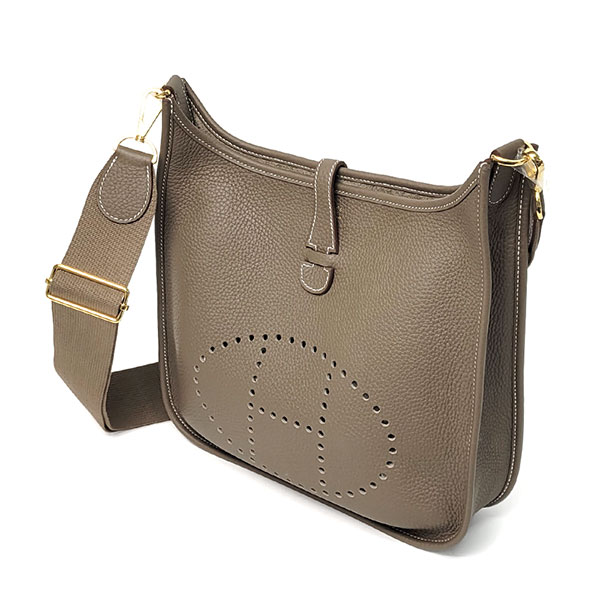 エルメス エブリン3 PM 29cm HERMES トリヨンコレマンス エトゥープ ゴールド金具 056277 K刻印 ショルダーバッグ_1