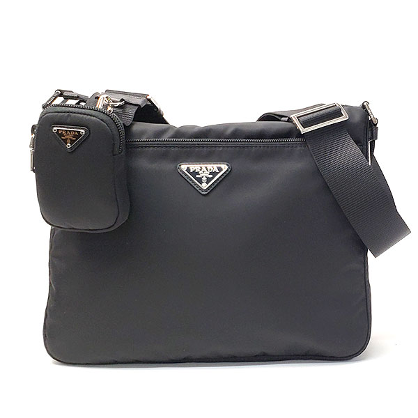 プラダ バッグ PRADA リナイロン 1BC421 RV44 F0002 NERO ブラック ショルダーバッグ