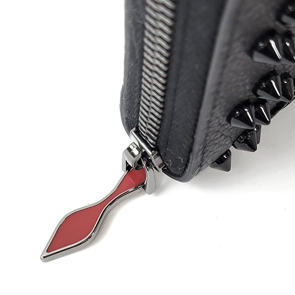 クリスチャンルブタン 財布 Christian Louboutin パネトーネ 3175224 ブラック 長財布 ラウンドファスナー_3