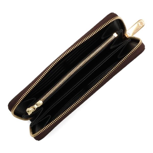 ルイヴィトン 財布 レディース LOUIS VUITTON モノグラムリバース ジッピーウォレット M82444