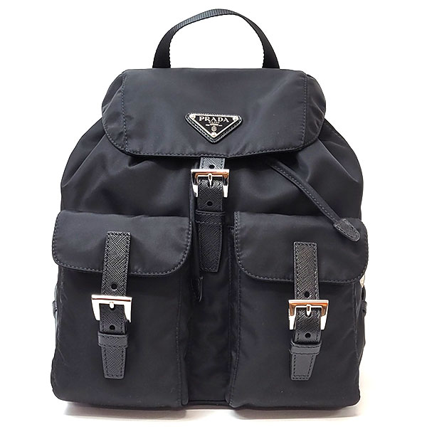 プラダ リュック レディース PRADA スモール リナイロン バックパック 1BZ677 RV44 NERO ブラック リュック