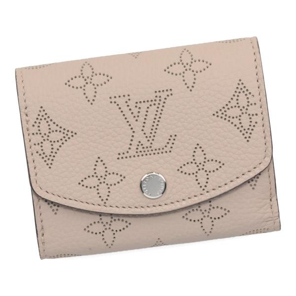 ルイヴィトン 財布 レディース LOUIS VUITTON マヒナ ポルトフォイユイリスXS ガレ M82437 二つ折り財布