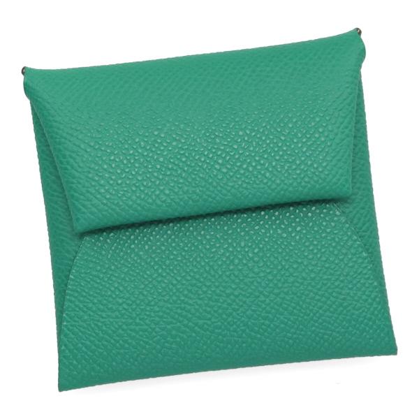 エルメス バスティア ヴェルソ HERMES ヴォーエプソン ヴェールヴェルティゴ+ジョーヌミルトン 078477 W刻印 小銭入れ