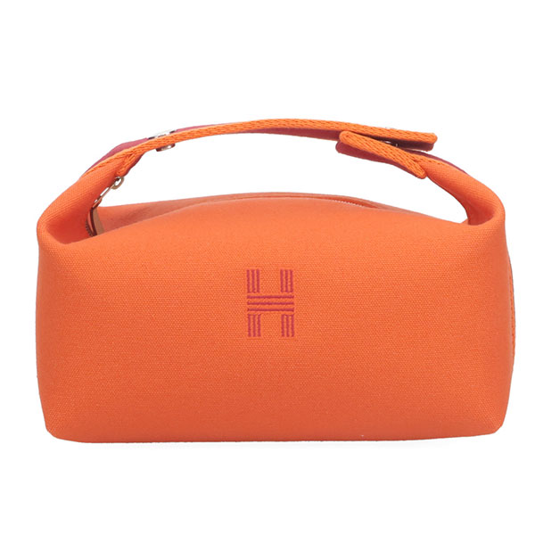 エルメス ブリッドアブラック PM HERMES オレンジ 104222 ハンドバッグ 